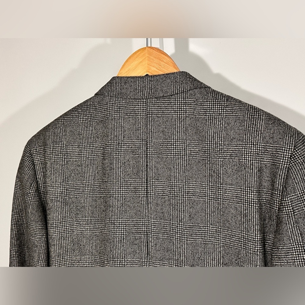 J.Crew Ludlow Glen Plaid Wool Blazer Vitale Barberis Canonico Italian Fabric 38R - Picture 8 of 9